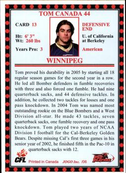 2006 Jogo CFL