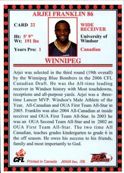 2006 Jogo CFL
