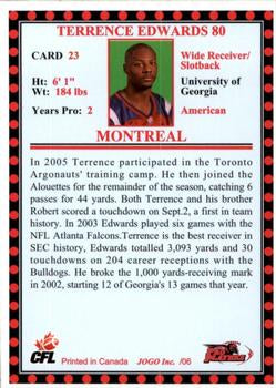 2006 Jogo CFL