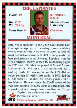 2006 Jogo CFL