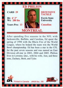 2006 Jogo CFL