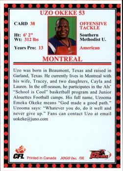 2006 Jogo CFL