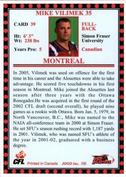 2006 Jogo CFL