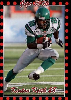 2006 Jogo CFL  # 41 Kenton Keith
