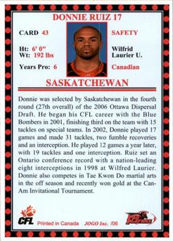 2006 Jogo CFL