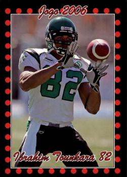 2006 Jogo CFL  # 44 Ibrahim Tounkara