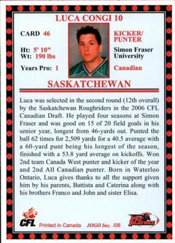 2006 Jogo CFL