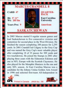 2006 Jogo CFL