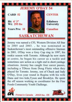 2006 Jogo CFL