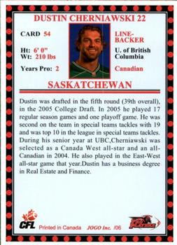 2006 Jogo CFL