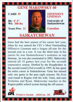 2006 Jogo CFL