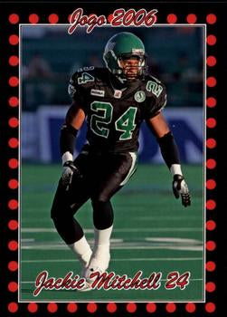 2006 Jogo CFL  # 56 Jackie Mitchell