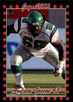 2006 Jogo CFL  # 57 Andrew Greene