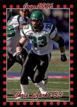 2006 Jogo CFL  # 58 Chris Szarka