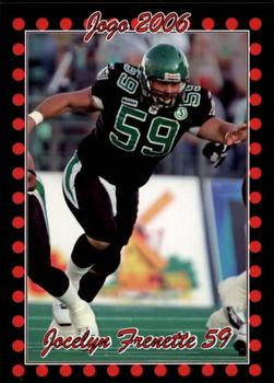 2006 Jogo CFL  # 61 Jocelyn Frenette
