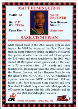 2006 Jogo CFL