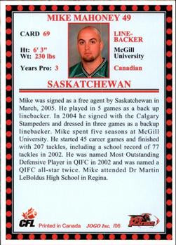 2006 Jogo CFL