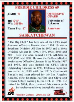2006 Jogo CFL