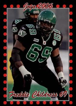 2006 Jogo CFL  # 71 Fred Childress