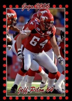 2006 Jogo CFL  # 74 Jeff Pilon