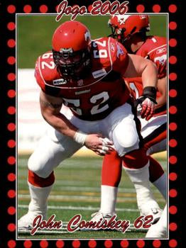 2006 Jogo CFL  # 80 John Comiskey