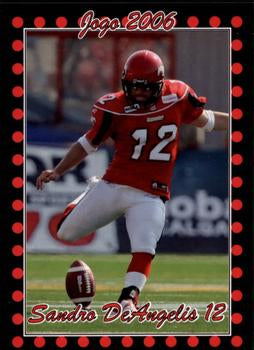 2006 Jogo CFL  # 81 Sandro DeAngelis