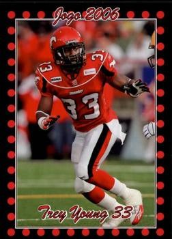2006 Jogo CFL  # 82 Trey Young
