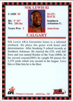 2006 Jogo CFL