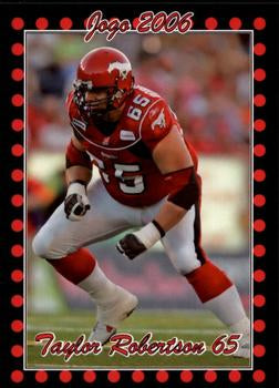 2006 Jogo CFL  # 85 Taylor Robertson