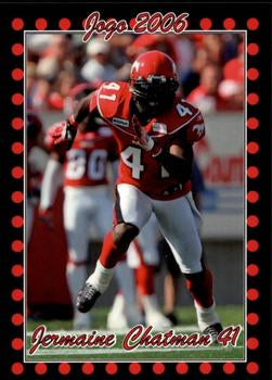 2006 Jogo CFL  # 93 Jermaine Chatman