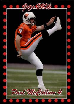 2006 Jogo CFL  # 95 Paul McCallum