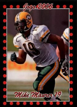 2006 Jogo CFL  # 98 Mike Maurer