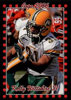 2006 Jogo CFL  # 99 Kelly Wiltshire