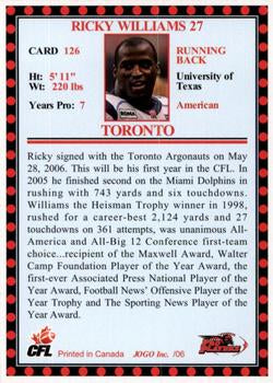 2006 Jogo CFL