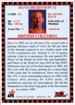 2006 Jogo CFL