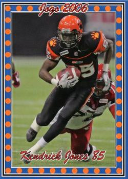 2006 Jogo CFL Rookie #3R Kendrick Jones - 150 made!