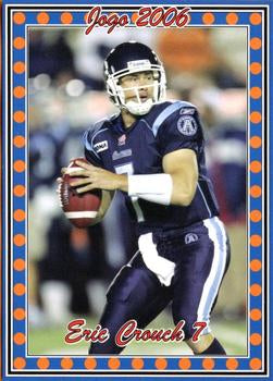 2006 Jogo CFL Rookie #4R Eric Crouch - 150 made!