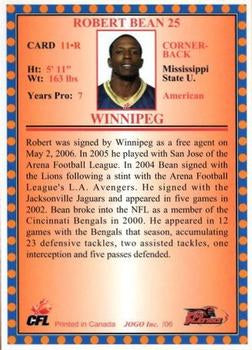 2006 Jogo CFL Rookie