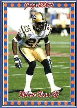 2006 Jogo CFL Rookie #11R Robert Bean - 150 made!