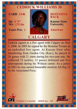 2006 Jogo CFL Rookie