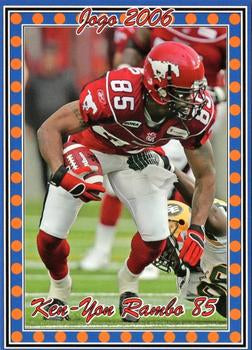 2006 Jogo CFL Short Print