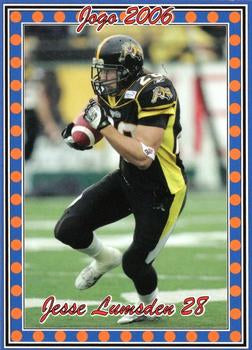 2006 Jogo CFL Short Print	#12SP	Jesse Lumsden - 150 made!