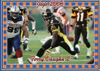 2006 Jogo CFL Short Print	#14SP	Terry Vaughn - 150 made!