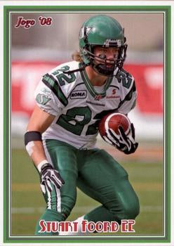 2008 Jogo CFL # 10 Stuart Foord