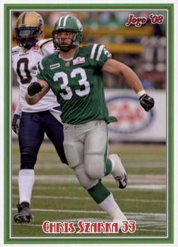 2008 Jogo CFL # 14 Chris Szarka