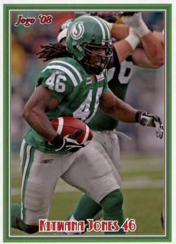 2008 Jogo CFL # 18 Kitwana Jones
