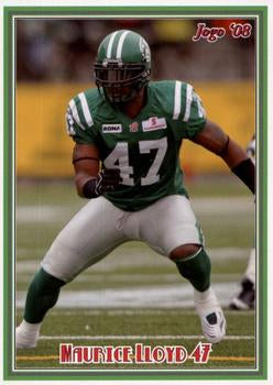 2008 Jogo CFL # 19 Maurice Lloyd