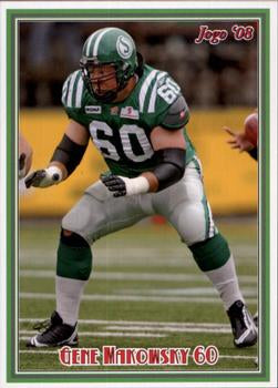 2008 Jogo CFL # 27 Gene Makowsky