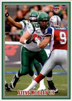 2008 Jogo CFL # 28 Steve Morley