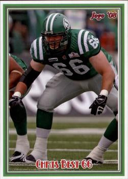 2008 Jogo CFL # 29 Chris Best